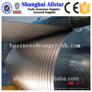 Metal sheet slitting line